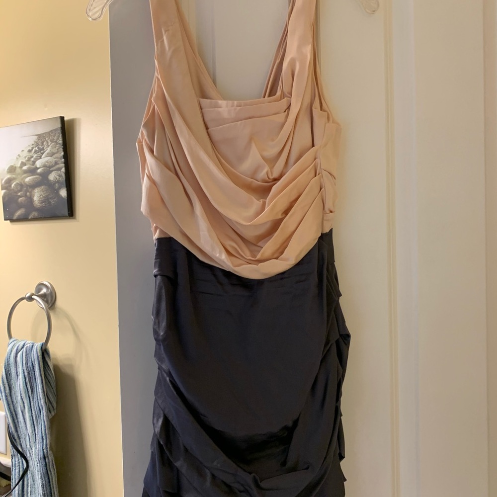 Express studio pink/grey dress